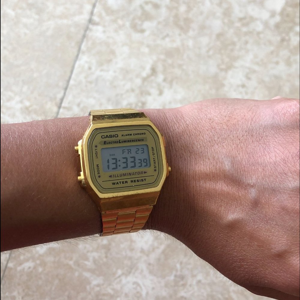 Casio Gold Vintage Watch